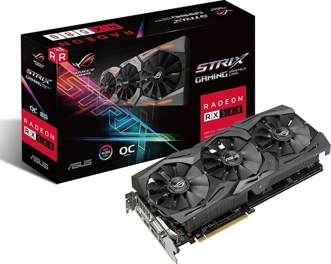 ASUS Radeon RX 580 8GB ROG STRIX GAMING