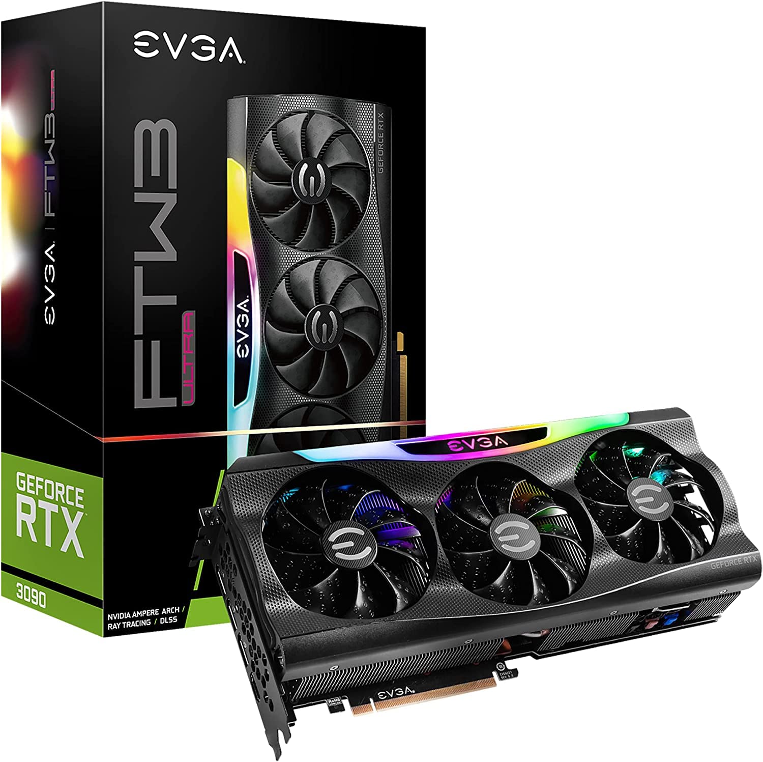 Carte graphique EVGA GeForce RTX 3090 FTW3 ULTRA GAMING 24 Go