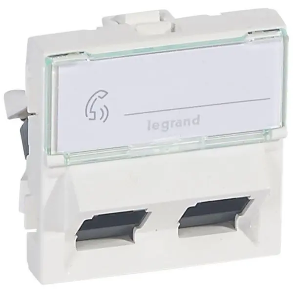 PRISE RJ45 2 MODULE