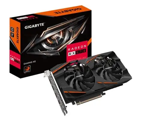 Carte Graphique GIGABYTE RADEON RX 570 GAMING – 4 Go GDDR5 (Dual Fan)