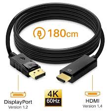 Cable Display Pro-tech 4k DP 1.2 1.8m