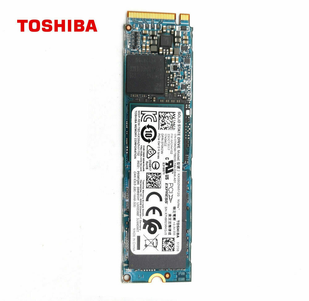 DISQUE DUR SSD NVME TOSHIBA 512GB