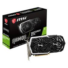 Carte Graphique MSI  GeForce GTX 1660 Ti  ARMOR 6G OC GDDR6