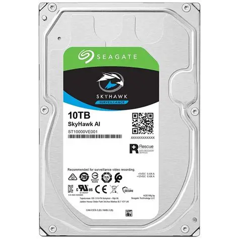 DISQUE DUR SEAGATE 10TB SKYHAWK AI HDD SATA