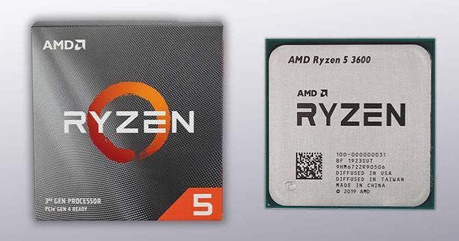 Processeur AMD RYZEN 5 3600