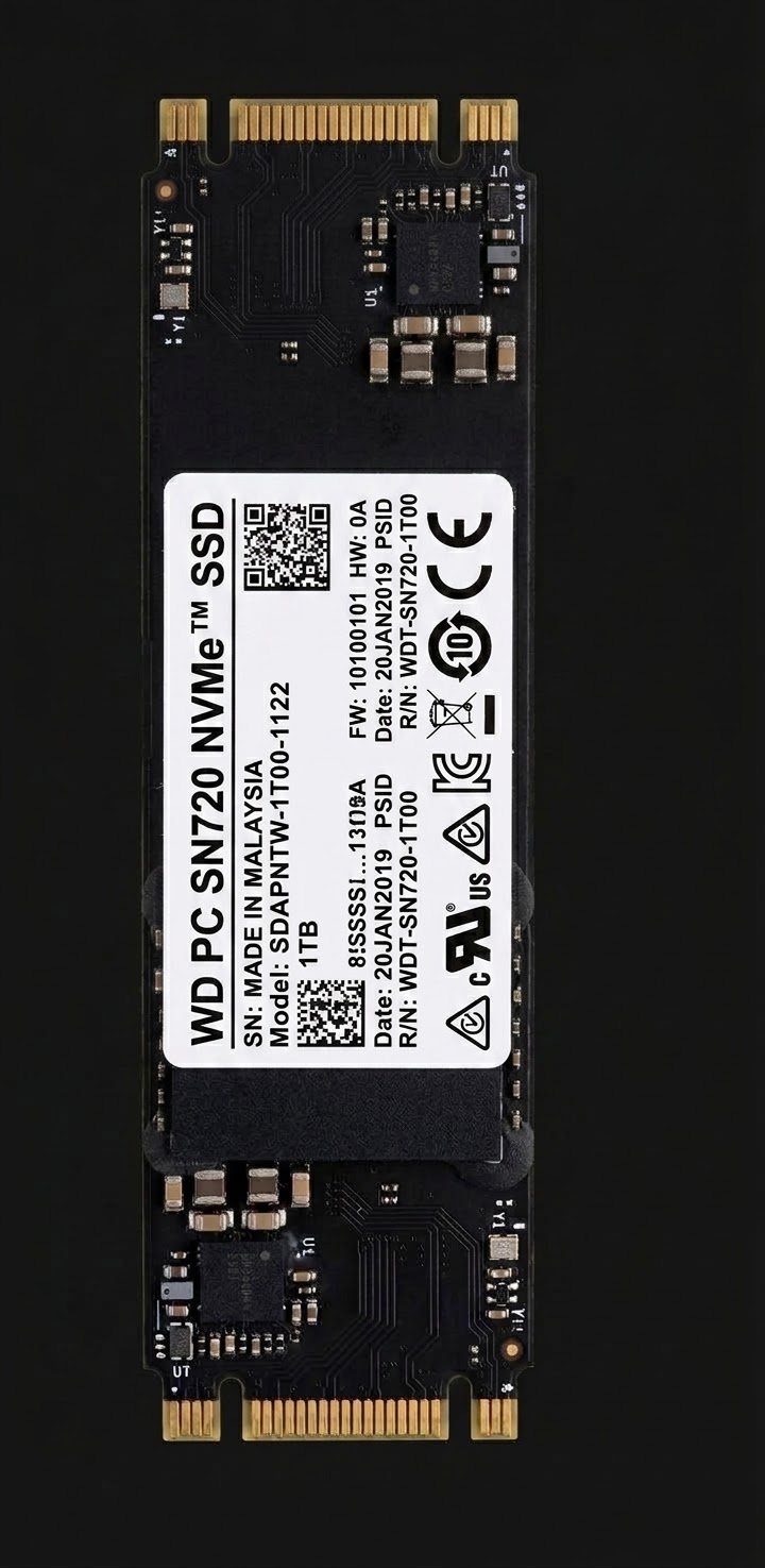SSD Western Digital PC SN720 NVMe 512Go M.2 2280