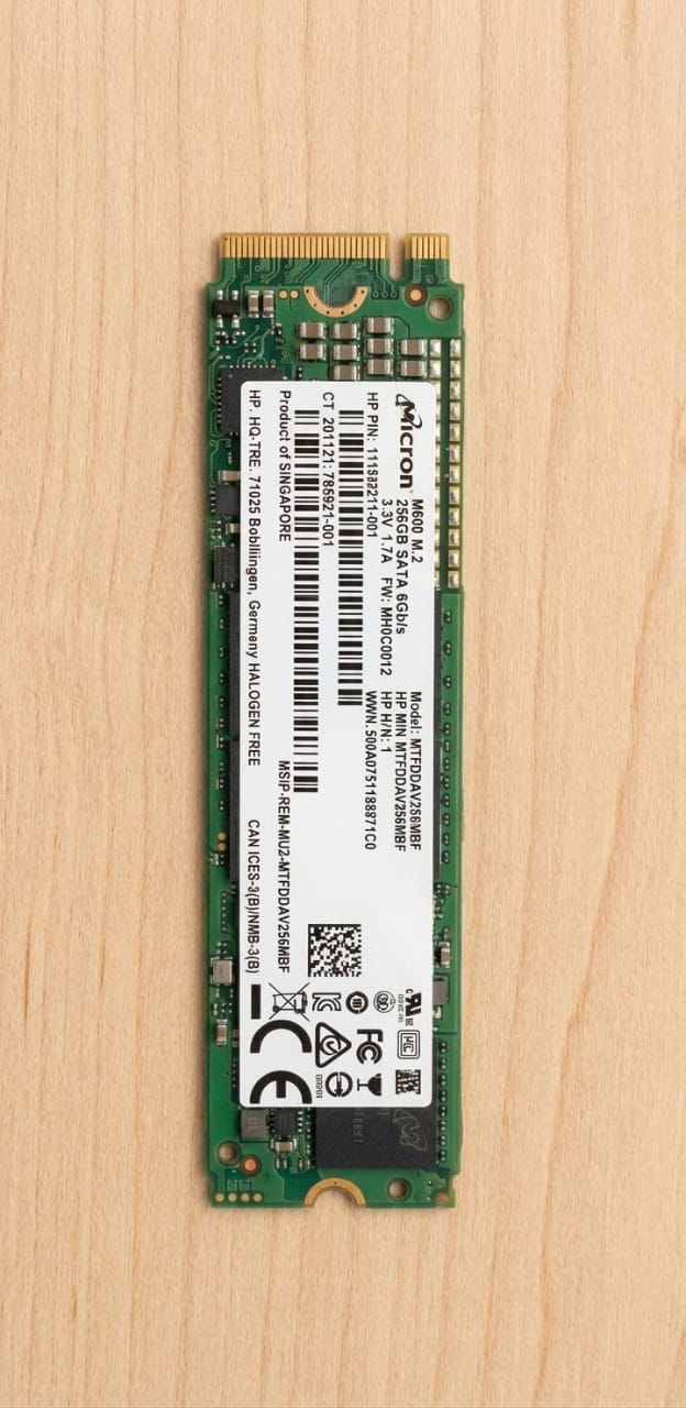 MICRON 256GB M 600 M.2 SATA SSD