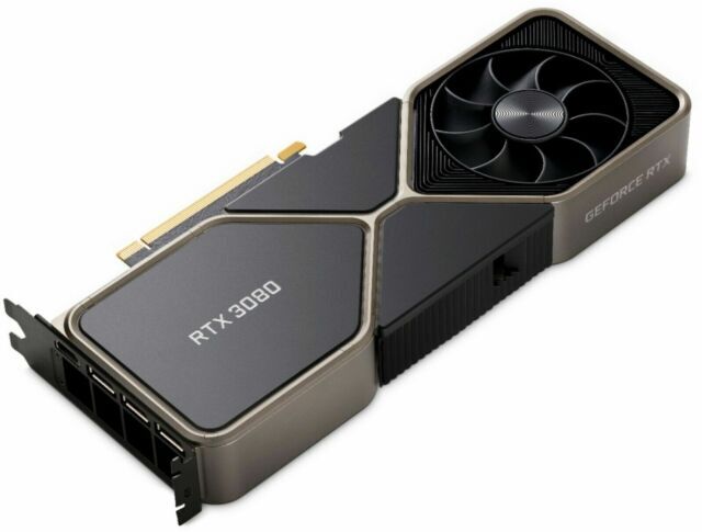 Carte Graphique NVIDIA GeForce RTX 3080 Founders Edition – 10 Go GDDR6X