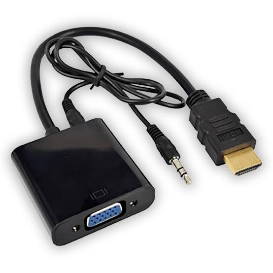 convertisseur en câble HDMI vers VGA avec adaptateur DVI-D