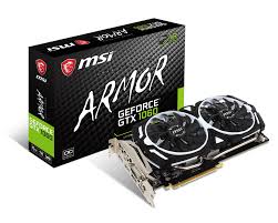 Carte Graphique MSI GeForce 1060 6GB ARMOR (2 Fans)
