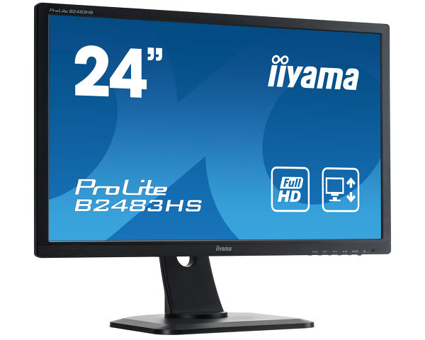 Ecran/ Moniteur Iiyama ProLite B2483HS-B1 – 24” Full HD LED