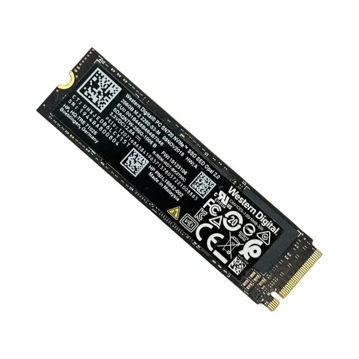 SSD Western Digital PC SN720 NVMe 256Go M.2 2280