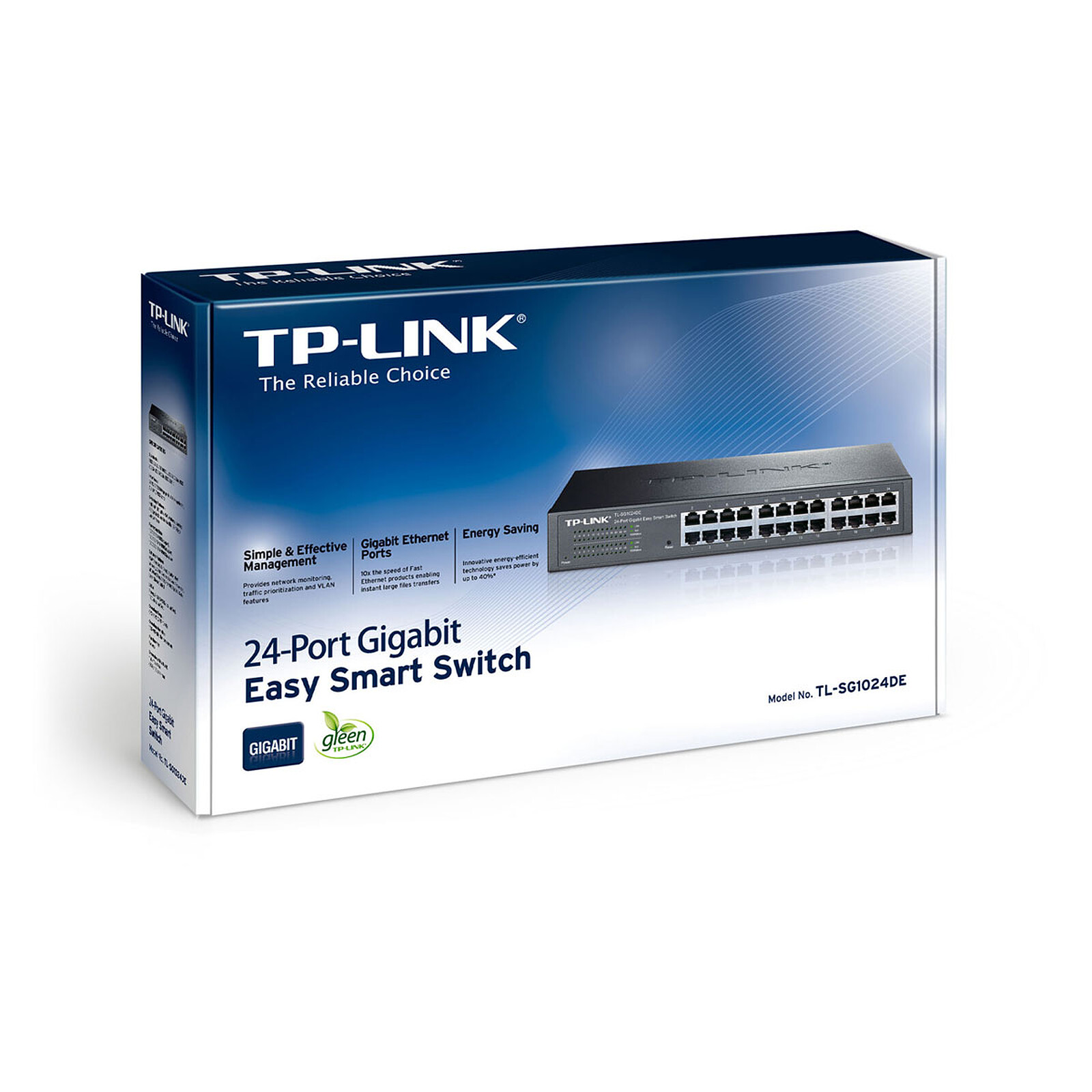 SWITCH RESEAU TP-LINK TL-SG1024DE 24 ports 10/100/1000 Mbps