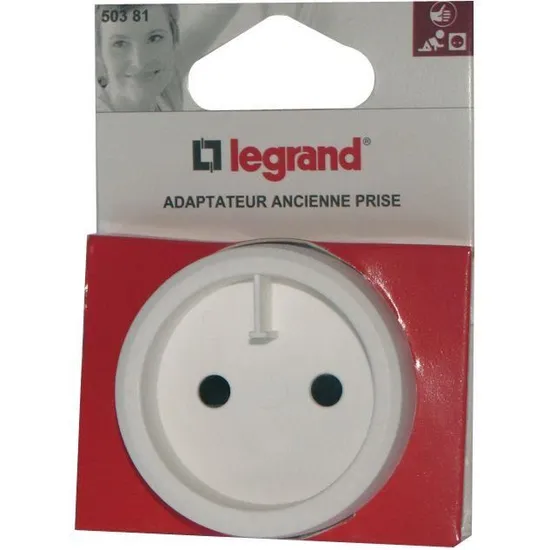 ADAPTATEUR ANCIENNE PRISE LEGRAND
