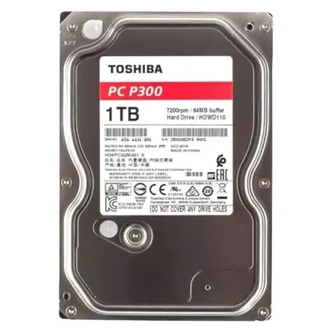 Disque dur Toshiba 1TB P300 SATA