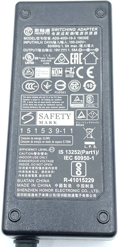 AC/DC Adaptateur 19V-1.58A (30w)
