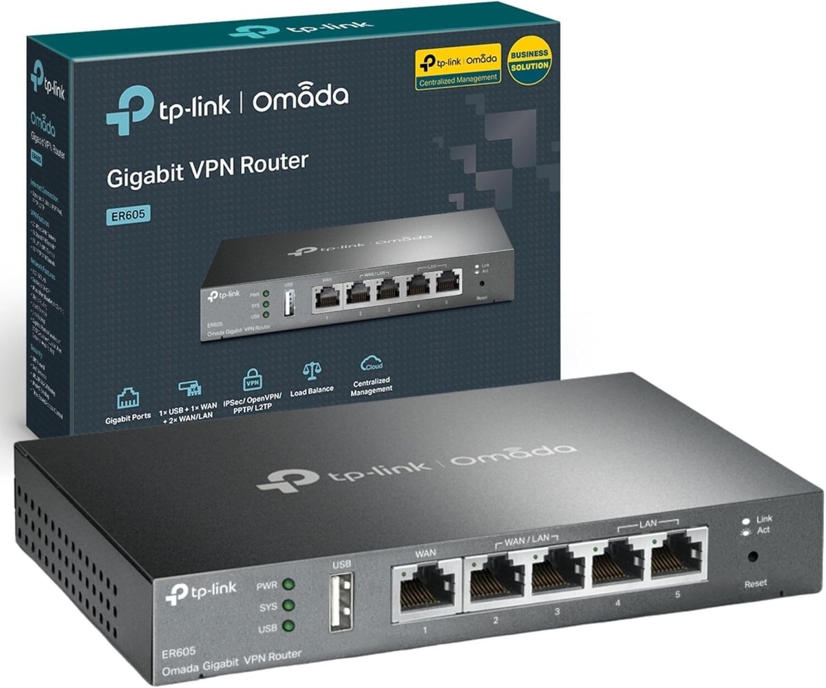Router TP-Link ER605 VPN Gigabit