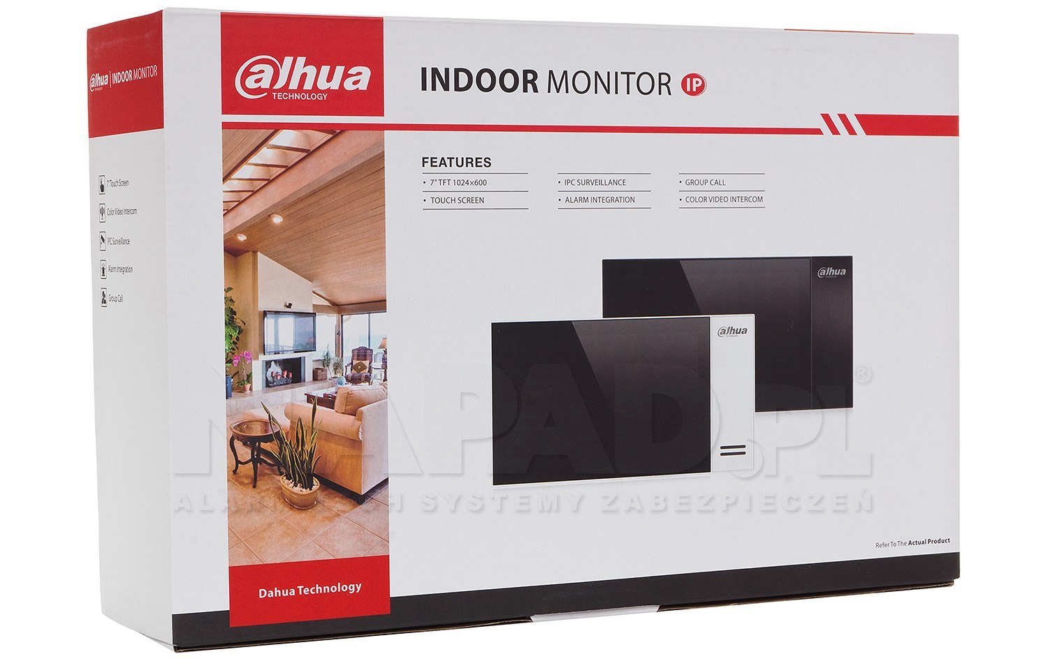 moniteur intérieur IP Dahua VTH2421FW-P