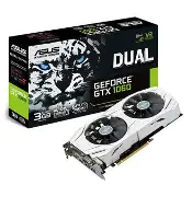 ASUS DUAL GEFORCE GTX 1060GB WHITE