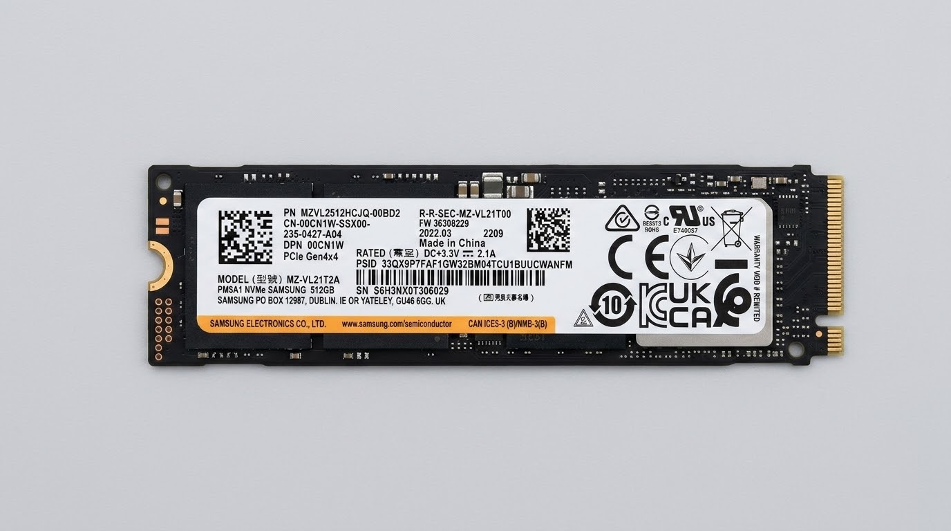 SSD SAMSUNG PM9A1 NVMe 512 Go - M.2 PCIe Gen4 x 4