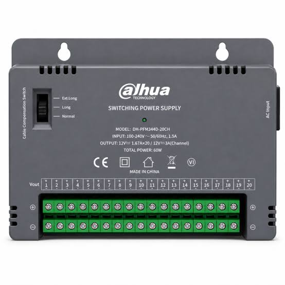 Mini Bloc d'Alimentation Dahua 20CH