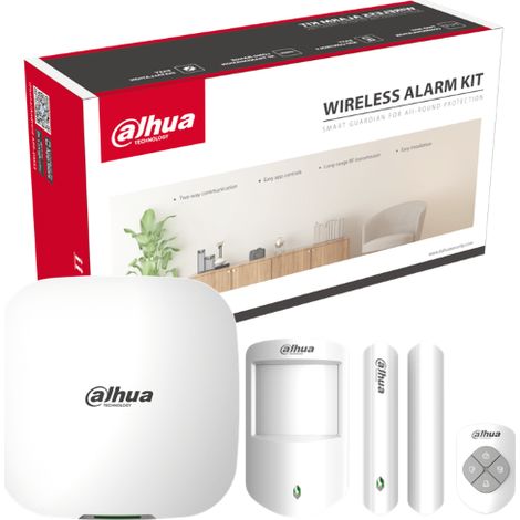 Kit Alarme Dahua (Alarme  + ILS +Télécommande +Détecteur de mouvement)