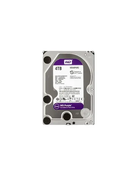Disque Dur WESTERN DIGITAL 4TB Violet (used) SATA