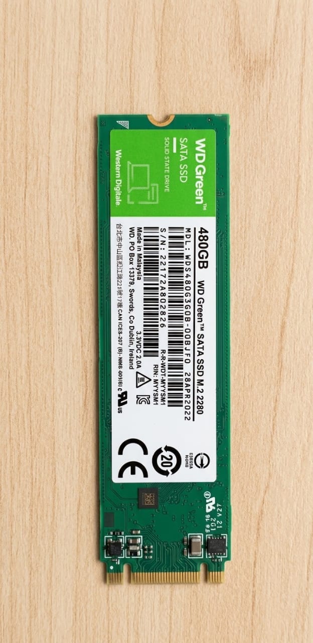 Western Digital Green 480GB M.2 2280 SATA SSD