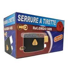 SERRURES ELECTRIQUE SM-501 A Cylindre double 5 cles