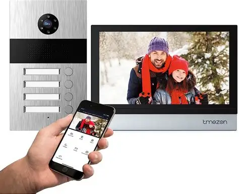 Visiophone 1080P 7inch Video Door Phone AHD7-02C White