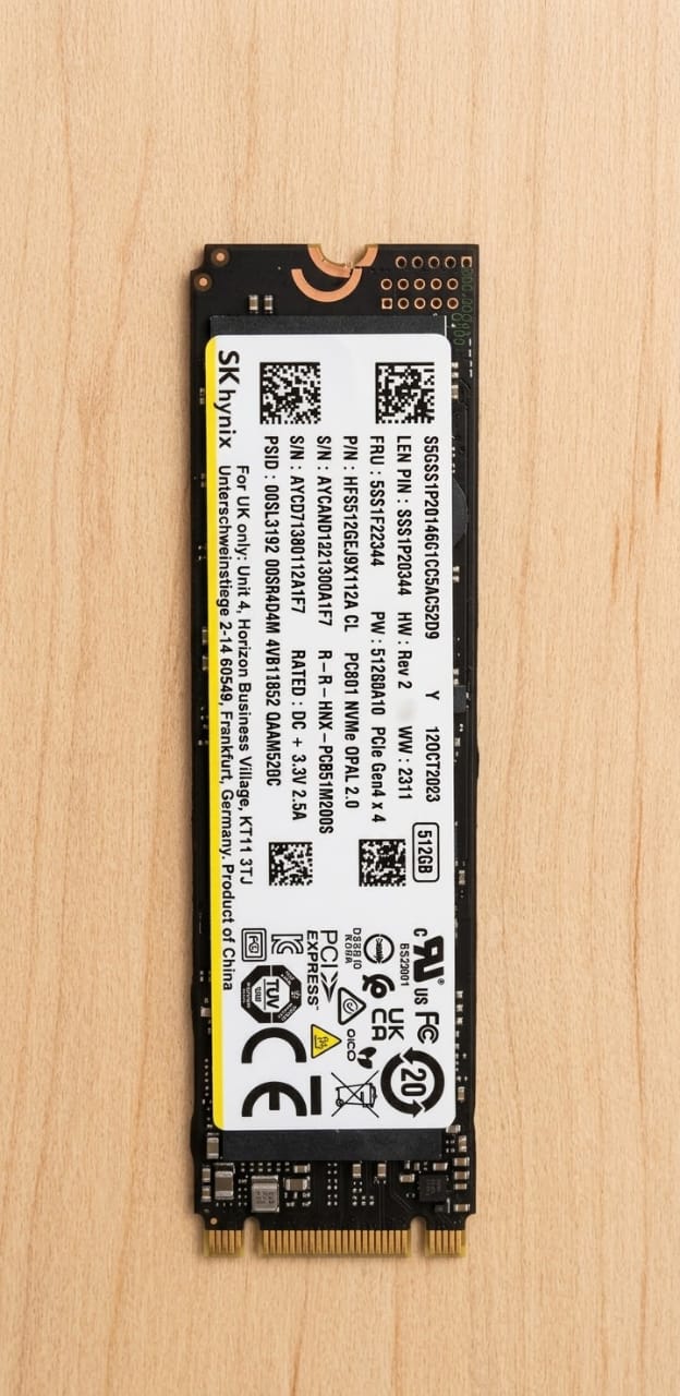 SSD SK hynix PC801 NVMe 512 Go PCIe Gen4 x 4 M.2 2280