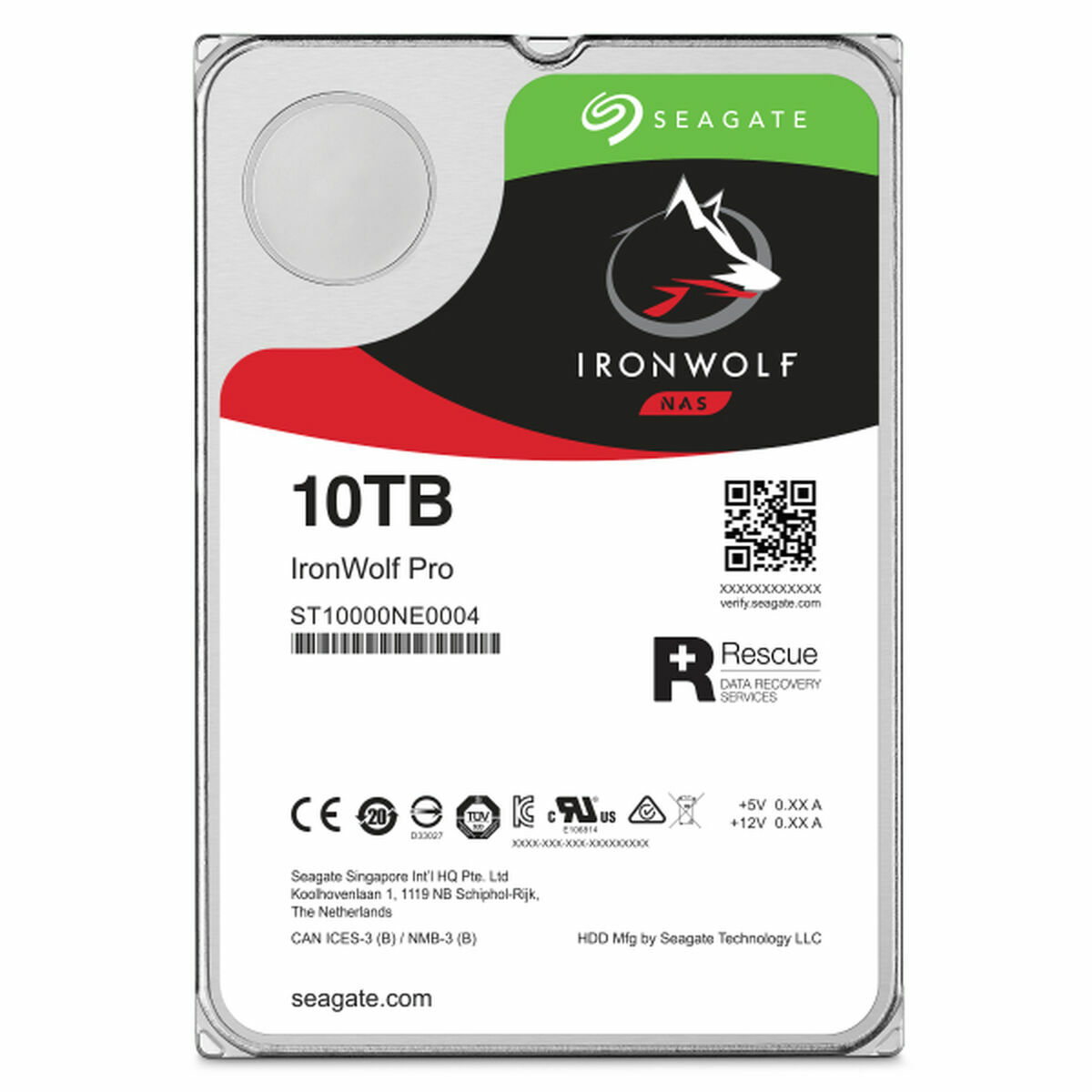 Disque Dur IronWolf 10TB SATA