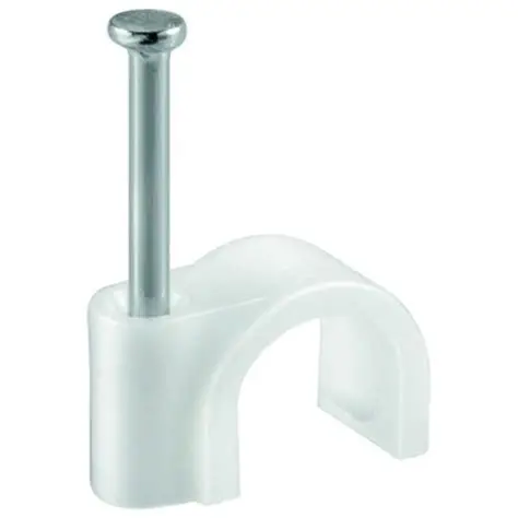 ATTACHES 8MM BLANCHE 640006 SACHET